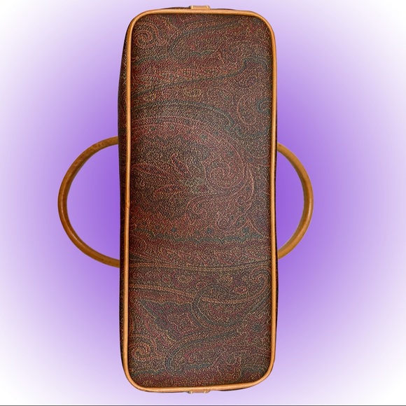 ETRO Paisley Jacquard Leather Purse - Picture 3 of 6